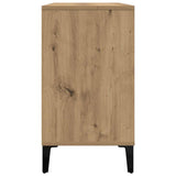 Sink Cabinet Artisan Oak 80x33x60 cm Engineered Wood 857136