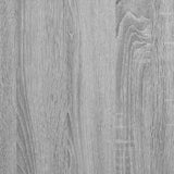 Bathroom Cabinet Grey Sonoma 35x37.5x166 cm Engineered Wood 849247