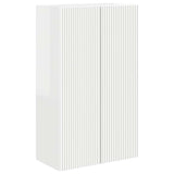 TV Wall Cabinet High Gloss White 59.5 x 31 x 100 cm 892373