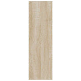 Wall Shoe Cabinets 2 pcs Sonoma Oak 80x18x60cm Engineered Wood 806748