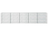 Gabion with 3.5 mm Wire and 5x10 cm Mesh 500x20x150 cm 3462652