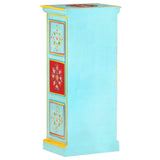 Hand Painted Highboard 40x30x90 cm Solid Mango Wood 323536