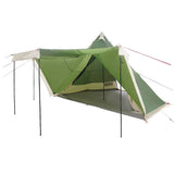 Family Tent Tipi 8-Person Green Waterproof 4009445