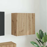 TV Wall Cabinet Artisan Oak 59.5 x 31 x 60 cm Engineered Wood 892358
