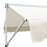 Free Standing Awning 3x3 m Cream 143744