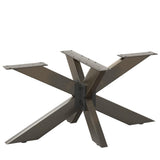 Coffee Table Leg Spider Shape Black 98x58x cm Steel 4013111