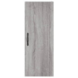 Wall Mounted Cabinet Grey Sonoma 34.5x34x90 cm Engineered Wood 835000
