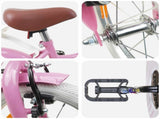 Kids Bike 12 Inches for 2-4 Years Old Light Pink 42009221