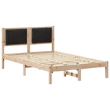Bed Frame with Upholstered Headboard Black 120 x 200 cm 878261