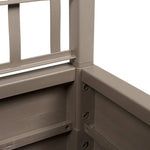 Garden Planter Grey 36 x 36 x 140 cm Polypropylene 42006501