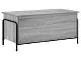 Storage Box Grey Sonoma 80 x 40 x 49.5 cm Engineered Wood 8013677