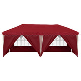Pop-up Party Tent 575 x 288 x 245 cm Burgundy 42019807