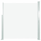 Patio Retractable Side Awning 140x300 cm Cream 317875