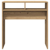 Console Table Artisan Oak 78x30x80 cm Engineered Wood 856621