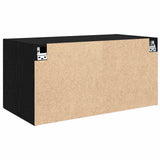 Wall Cabinet Black oak 80 x 42.5 x 40 cm Engineered wood 879655