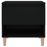 Bedside Tables 2 pcs Black 50x46x50 Engineered Wood 819535
