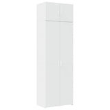 Storage Cabinet White 70x42.5x225 cm Engineered Wood 3281329