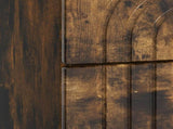 Bedside Cabinet Smoked Oak 62 x 34.5 x 48 cm Engineered Wood 894090