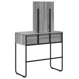 Dressing Table Grey Sonoma 81 x 40 x 131 cm Engineered Wood 8007692