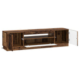 LED TV Cabinet Old Wood Engineered Wood 897793
