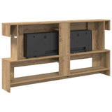 Electric Fireplace Artisan Oak 150 x 21 x 77 cm Engineered wood 8020839