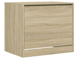 Shoe Cabinet Sonoma Oak 60x42x69 cm Engineered Wood 839982