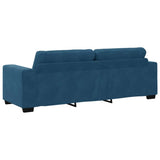 Sofa 2 pcs Blue Fabric 3324730
