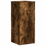 Plant Stands 2 pcs Smoked Oak 30x30x70 cm Engineered wood 852928