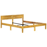 Bed Frame without Mattress Solid Mango Wood 180 cm 288433
