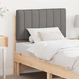 Upholstered Headboard with Headboard Brown and Light Grey 75 cm 880208