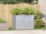 Planter 80x40x80 cm Galvanised Steel 860715