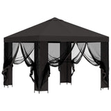 Garden Gazebo with Sidewalls 3 x 3 m Anthracite 900363