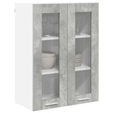 Hanging Cabinet Concrete Grey 60 x 31 x 80 cm Engineered Wood 884317