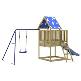 Outdoor Playset Impregnated Wood Pine 3279207