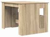 Dinning Table 180 x 85 x 75 cm Engineered Wood Sonoma Oak 3424941