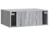 Wall-Mounted TV Cabinet Grey Sonoma 59.5 x 41 x 30 cm 899021