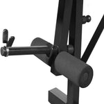 Folding Weight Bench Dumbbell Barbell Set Home Gym 270166