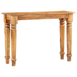 Console Table 110x35x77 cm Solid Mango Wood 282863