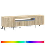 LED TV Cabinet Sonoma Oak Engineered Wood 896907