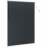 Venetian Blinds Height Adjustable Black 220 x 160 cm Aluminium 42006184
