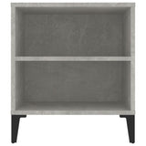 TV Cabinet Concrete Grey 102x44.5x50 cm Engineered Wood 819608