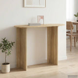 Console Table Sonoma Oak 100 x 39.5 x 75 cm Engineered Wood 8001151