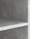 Wall Cabinet Concrete Grey 75x35x60 cm Engineered Wood 848419
