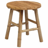Garden Stool Natural 38 x 42 cm Bamboo 42028239