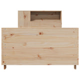 Bed Frame without Mattress 100x200 cm Solid Wood Pine 3323665
