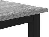 Coffee Table Grey Sonoma 80 x 80 x 45 cm Engineered Wood 892581