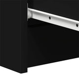 Sideboard Black 60x35x98.5 cm Engineered Wood 800532