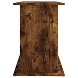 Aquarium Stand Smoked Oak 121x41x58 cm Engineered Wood 833620