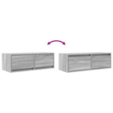 TV Cabinets 2 pcs Grey Sonoma 80x31x25.5 cm Engineered Wood 861519