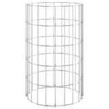 Circular Gabion Raised Beds 3 pcs Galvanised Steel 30x50 cm 152019